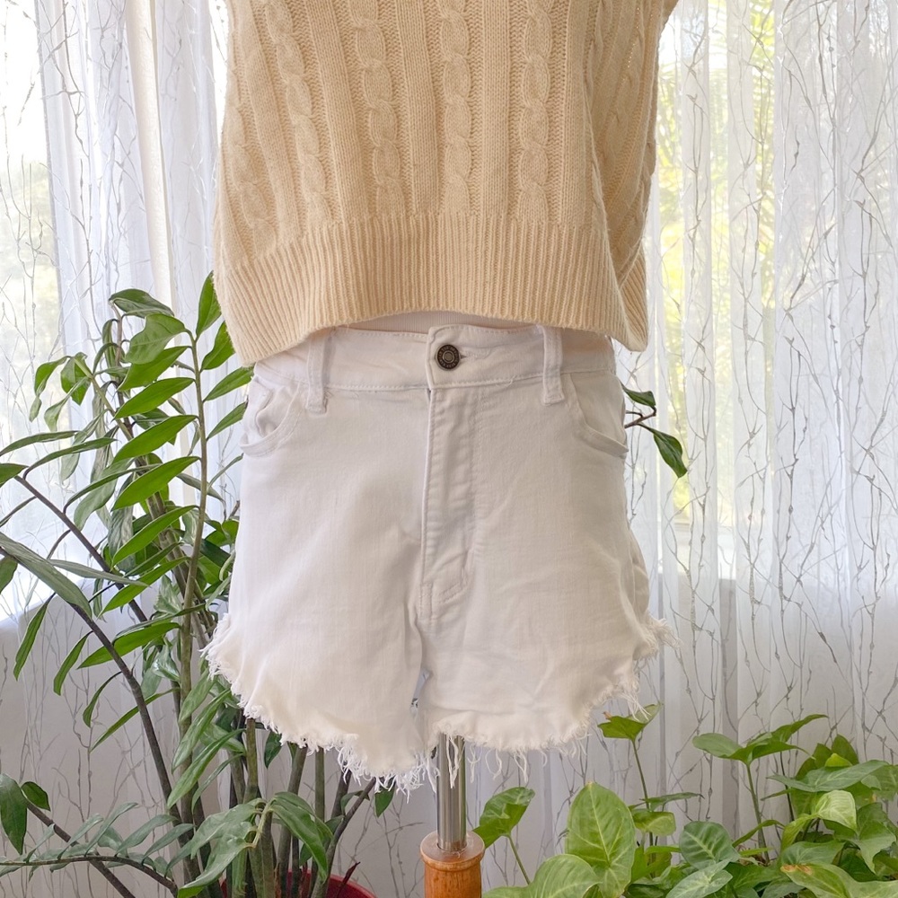 KanCan - White Estilo Shorts